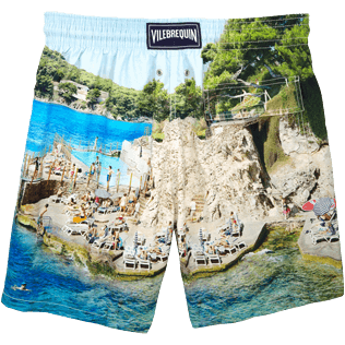 男款 Classic 印制 - Men Swimwear Rock - Vilebrequin x Massimo Vitali, Unique 后视图