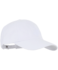 Unisex Cap Solid White front view