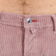 Hombre Autros Liso - Pantalones de pana estrechos en el tobillo para hombre, Murasaki detalles vista 6