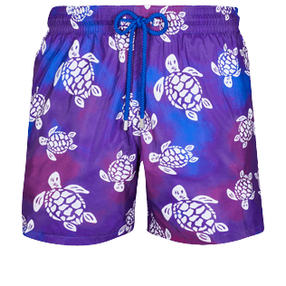 Men 005 Printed - Men Swim Trunks Ultra-light and packable 1991 Original Turtles, Sea blue front Men 005 Printed - Men Swim Trunks Ultra-light and packable 1991 Original Turtles, Sea blue front
