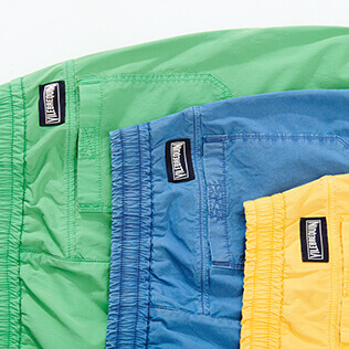 Hombre Autros Liso - Pantalones con cinturilla elástica para hombre, Hierba verde supp3 Hombre Autros Liso - Pantalones con cinturilla elástica para hombre, Hierba verde supp3