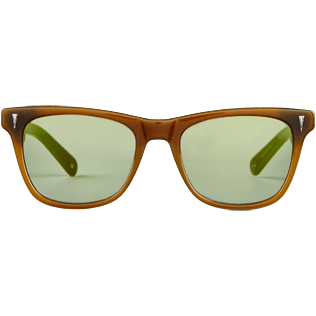 AUTRES Uni - Lunettes de Soleil Unisexes Miroir Pétrole, Kaki front AUTRES Uni - Lunettes de Soleil Unisexes Miroir Pétrole, Kaki front