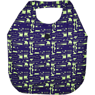 Altri Stampato - Borsa ripiegabile leggera e oversize Eels Knitting, Wasabi back Altri Stampato - Borsa ripiegabile leggera e oversize Eels Knitting, Wasabi back