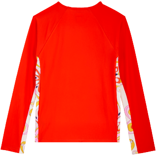 foto di Donna Altri Stampato - Rash guard donna a maniche lunghe Kaleidoscope, Nespola vista posteriore foto di Donna Altri Stampato - Rash guard donna a maniche lunghe Kaleidoscope, Nespola vista posteriore