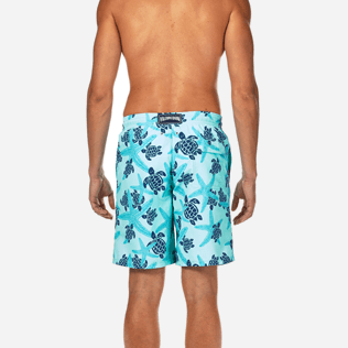 Men Long classic Printed - Starlettes & Turtles Long Cut Swim shorts, Lagoon supp2 Men Long classic Printed - Starlettes & Turtles Long Cut Swim shorts, Lagoon supp2