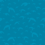 Hombre Clásico Estampado - Bañador con estampado reactivo al agua Origami Turtles para hombre, Hawaii blue pattern Hombre Clásico Estampado - Bañador con estampado reactivo al agua Origami Turtles para hombre, Hawaii blue pattern