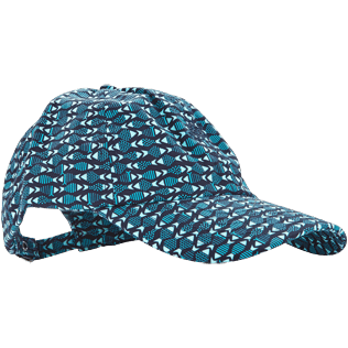 Hombres Caps AND Hats Estampado - Gorra con estampado Modernist Fish para hombre, Azul marino front Hombres Caps AND Hats Estampado - Gorra con estampado Modernist Fish para hombre, Azul marino front