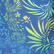 Bañador elástico con estampado Evening Birds para hombre, Batik azul 