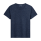 Homme AUTRES Uni - T-Shirt Col rond en Jersey de Lin unisexe, Bleu marine chine front Homme AUTRES Uni - T-Shirt Col rond en Jersey de Lin unisexe, Bleu marine chine front