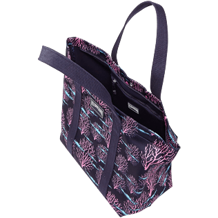 coral beach bag