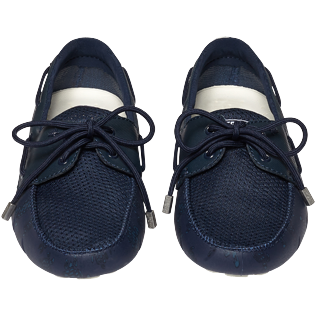 Men Others Solid - Men Water Shoes Loafers Laced Solid, Navy frontworn Men Others Solid - Men Water Shoes Loafers Laced Solid, Navy frontworn