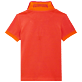 男童 Others 纯色 - 男童纯色全棉珠地 Polo 衫, Apricot 后视图