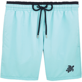 Men Classic / Moorea Solid - Solid Bicolor Swim shorts, Lagoon front Men Classic / Moorea Solid - Solid Bicolor Swim shorts, Lagoon front