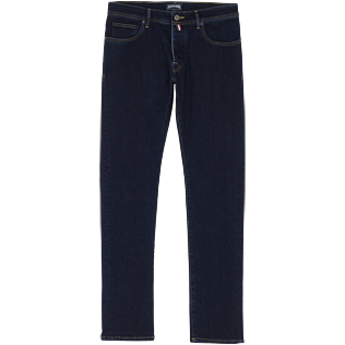 Men Others Solid - Men 5-Pocket Jeans Regular Fit, Dark denim w1 front Men Others Solid - Men 5-Pocket Jeans Regular Fit, Dark denim w1 front