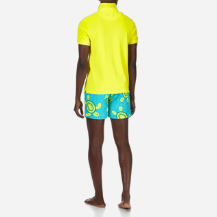 Men Others Solid - Men Cotton Pique Polo shirt Solid, Lemon supp4 Men Others Solid - Men Cotton Pique Polo shirt Solid, Lemon supp4