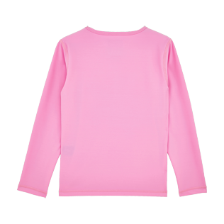 Others Printed - Kids Long Sleeves Rashguards Solid, Pink back Others Printed - Kids Long Sleeves Rashguards Solid, Pink back