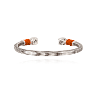 Autros Liso - Pulsera para hombre plateada Jonc - Vilebrequin x Gas Bijoux, Albaricoque front Autros Liso - Pulsera para hombre plateada Jonc - Vilebrequin x Gas Bijoux, Albaricoque front