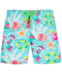 Boys Others Printed - Boys Swimwear 1982 Jeux De Plage, Lagoon front view