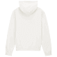 Hombre Autros Liso - Sudadera con capucha de algodón de color liso para hombre, Off white vista trasera