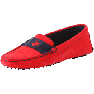 Women Others Solid - Women Very soft Daim Loafers Solid, Red polish back Women Others Solid - Women Very soft Daim Loafers Solid, Red polish back