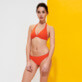 Damen Halter Uni - Solid Neckholder-Bikinioberteil für Damen, Medlar frontworn Damen Halter Uni - Solid Neckholder-Bikinioberteil für Damen, Medlar frontworn