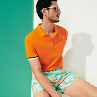 foto di Uomo Classico ultraleggero Stampato - Costume da bagno uomo ultraleggero e ripiegabile Sand Starlettes, Laguna dettagli vista 2 foto di Uomo Classico ultraleggero Stampato - Costume da bagno uomo ultraleggero e ripiegabile Sand Starlettes, Laguna dettagli vista 2