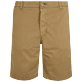 Men Others Solid - Men Chino Bermuda Shorts Ultra-light, Camel front view