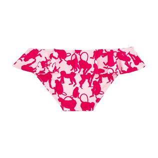 Mädchen Andere Bedruckt - Happy Monkeys Bikinihose für Mädchen, Peony back Mädchen Andere Bedruckt - Happy Monkeys Bikinihose für Mädchen, Peony back