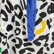 Caftano donna Leopard and Rainbow - Vilebrequin x JCC+ - Edizione limitata, Bianco 