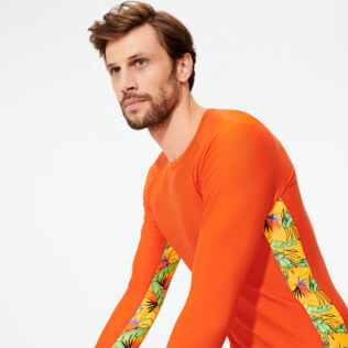 Hombre Autros Estampado - Camiseta térmica con estampado Go Bananas para hombre, Nispero supp1 Hombre Autros Estampado - Camiseta térmica con estampado Go Bananas para hombre, Nispero supp1