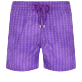 Men Classic Printed - Men Swimwear Valentine's Day, Orchid front view