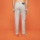 Uomo Altri Stampato - Pantaloni uomo stampati a 5 tasche Micro Dot, Caviale vista indossata posteriore