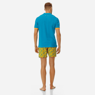 男款 Others Solid - 男士纯色全棉珠地 Polo 衫, Seychelles backworn 男款 Others Solid - 男士纯色全棉珠地 Polo 衫, Seychelles backworn