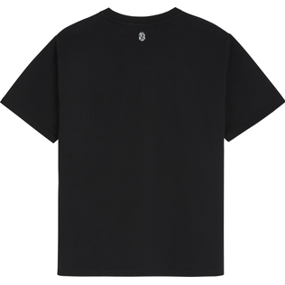 Herren Andere Bedruckt - Vilebrequin x BAPE® BLACK T-Shirt mit Logo-Print für Herren, Schwarz Rückansicht