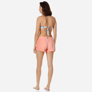 Women Others Solid - Women Terry cloth shortie Solid, Blush backworn Women Others Solid - Women Terry cloth shortie Solid, Blush backworn