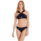 Femme BAS CLASSIQUES Uni - Bas Maillot de bain Culotte Midi Femme Uni, Noir frontworn Femme BAS CLASSIQUES Uni - Bas Maillot de bain Culotte Midi Femme Uni, Noir frontworn