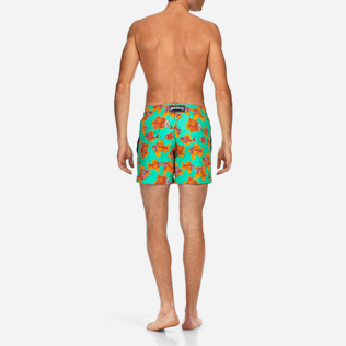 Hombre Clásico stretch Estampado - Bañador Superflex con estampado Prehistoric Fish, Veronese green backworn Hombre Clásico stretch Estampado - Bañador Superflex con estampado Prehistoric Fish, Veronese green backworn