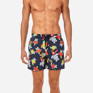 Hombre Corte Clásico Estampado - Bañador con estampado Sweater Turtles, Azul marino supp1 Hombre Corte Clásico Estampado - Bañador con estampado Sweater Turtles, Azul marino supp1