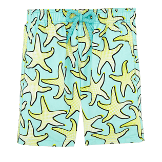 Garçons Classique Moorea Imprimé - Maillot de bain Garçon Starfish Art - EXCLUSIVITÉ WEB, Lagon front Garçons Classique Moorea Imprimé - Maillot de bain Garçon Starfish Art - EXCLUSIVITÉ WEB, Lagon front