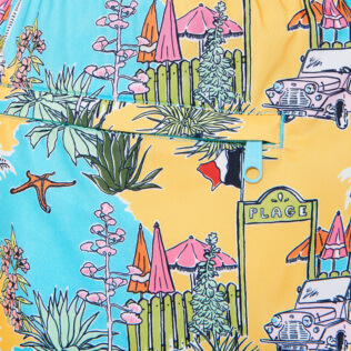 Picture of Men Ultra-light classique Printed - Men Swim Trunks Ultra-light and packable 2011 Mini Moke, Horizon details view 1 Picture of Men Ultra-light classique Printed - Men Swim Trunks Ultra-light and packable 2011 Mini Moke, Horizon details view 1