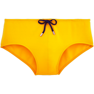 Men Short, Fitted Solid - Solid Jersey Solid swim briefs, Turmeric front Men Short, Fitted Solid - Solid Jersey Solid swim briefs, Turmeric front