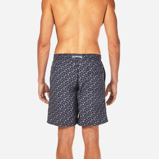 Herren Klassische lange Bedruckt - Lange Micro Ronde des Tortues-Badeshorts, Marineblau supp2 Herren Klassische lange Bedruckt - Lange Micro Ronde des Tortues-Badeshorts, Marineblau supp2
