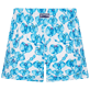 Women Others Printed - Women Swim Short Orchidees, White back view