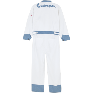 Men Others Solid - Men Cotton Linen Jumpsuit, White back Men Others Solid - Men Cotton Linen Jumpsuit, White back