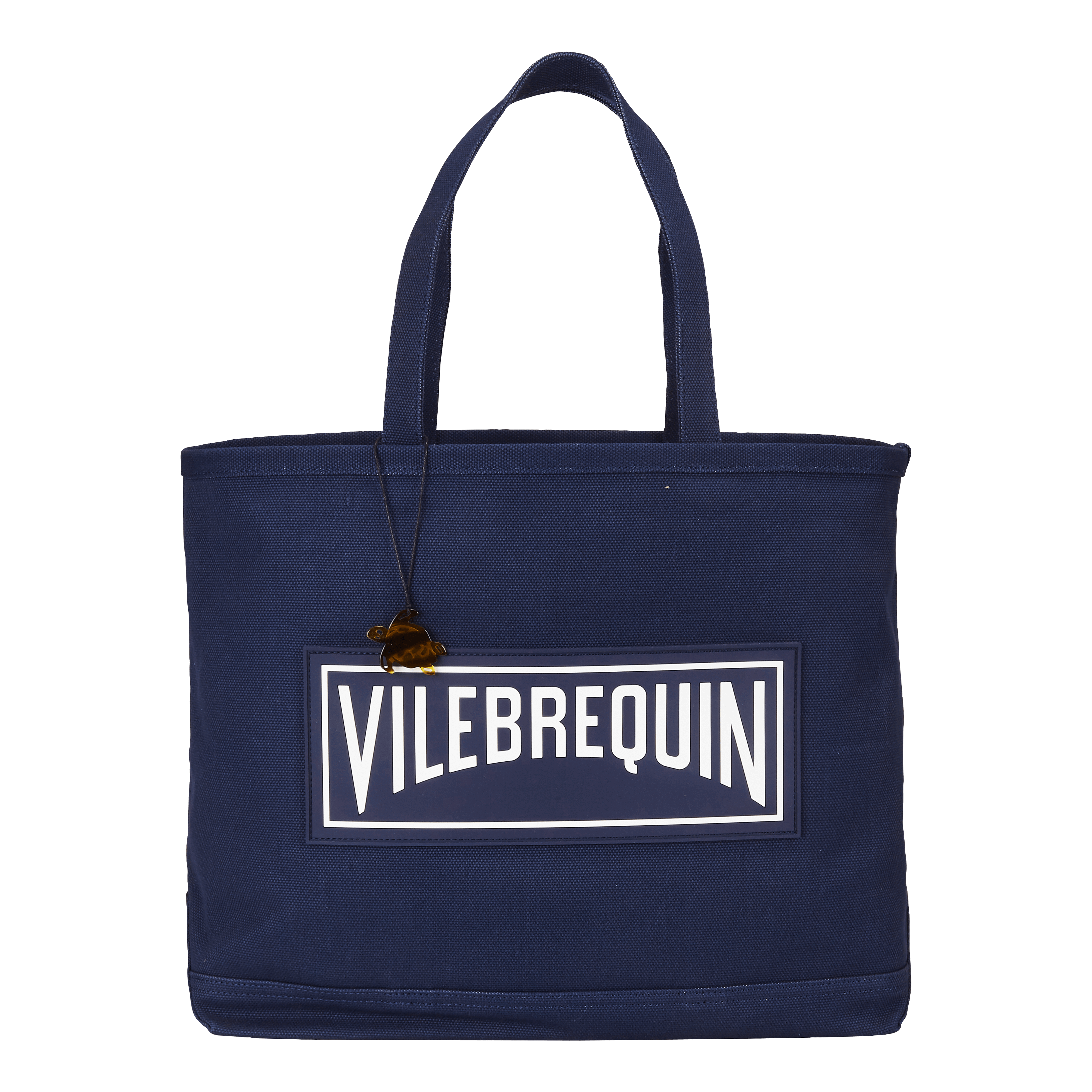 Vilebrequin Logo-Patch Canvas Tote Bag