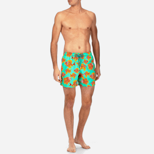 Hombre Clásico stretch Estampado - Bañador Superflex con estampado Prehistoric Fish, Veronese green frontworn Hombre Clásico stretch Estampado - Bañador Superflex con estampado Prehistoric Fish, Veronese green frontworn