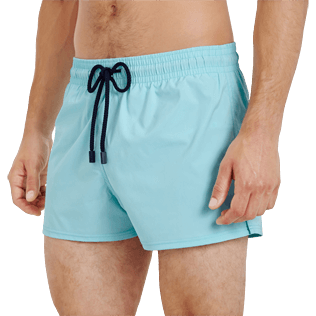 Homme CLASSIQUE COURT Uni - Maillot de bain homme Stretch Court uni, Lagon supp1 Homme CLASSIQUE COURT Uni - Maillot de bain homme Stretch Court uni, Lagon supp1
