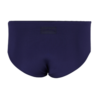 Herren Slips und Boxer Uni - Figurbetonte Solid Badehose für Herren, Midnight blue back Herren Slips und Boxer Uni - Figurbetonte Solid Badehose für Herren, Midnight blue back
