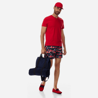 Men Others Solid - Men Mercerized Cotton T-Shirt V-neck Solid, Red polish supp2 Men Others Solid - Men Mercerized Cotton T-Shirt V-neck Solid, Red polish supp2