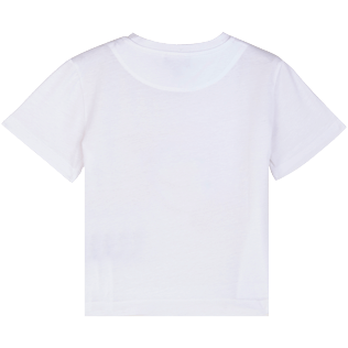 Autros Estampado - Kids Cotton T-Shirt Solid UV reactive, Blanco back Autros Estampado - Kids Cotton T-Shirt Solid UV reactive, Blanco back